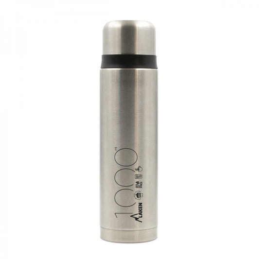 STAINLESS STEEL THERMO FLASK WITH CAP-MUG 34oz
