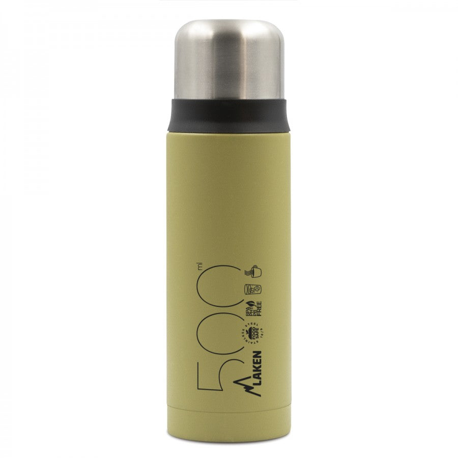 STAINLESS STEEL THERMO FLASK WITH CAP-MUG 25oz